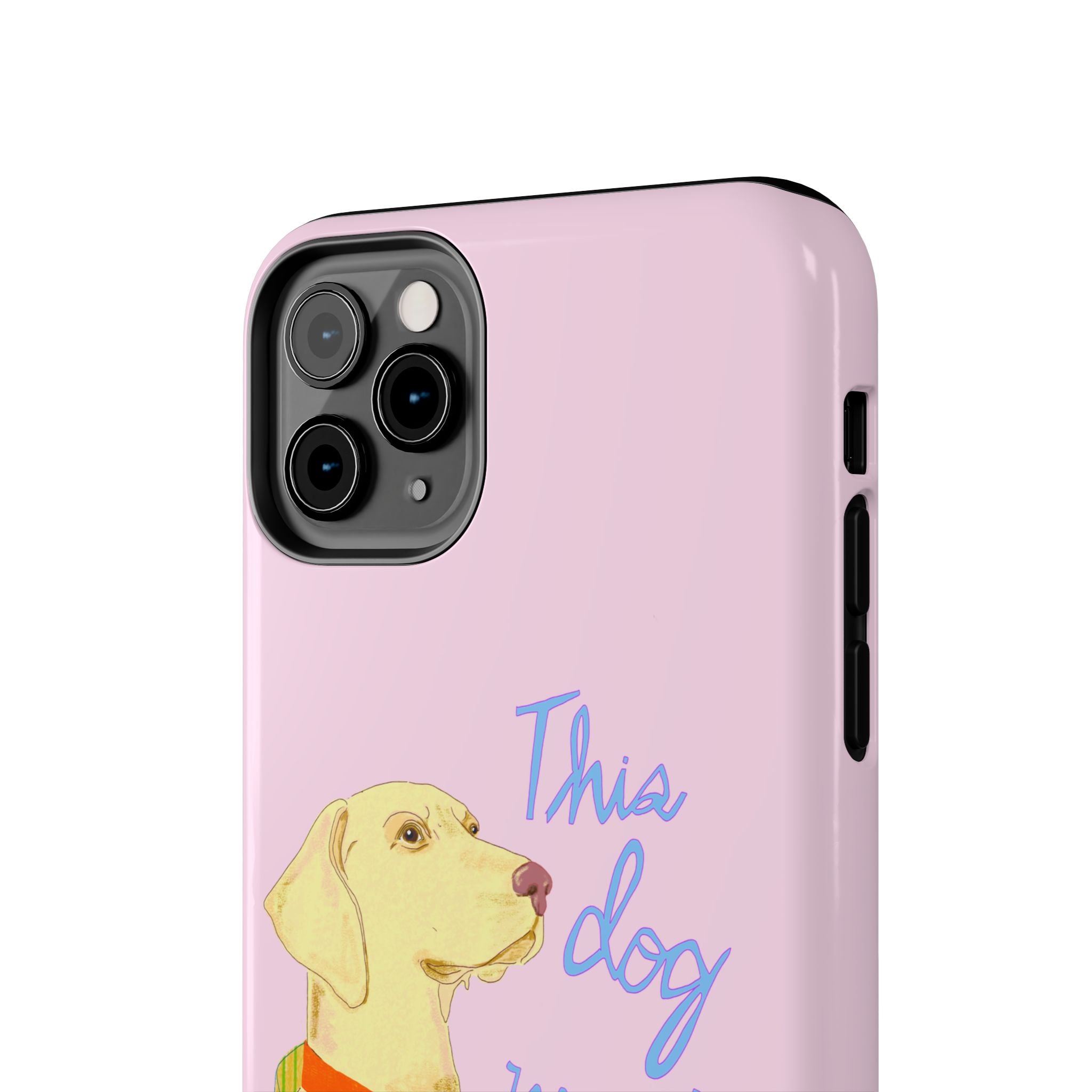 This Lab Won't Hunt Pink Phone Case