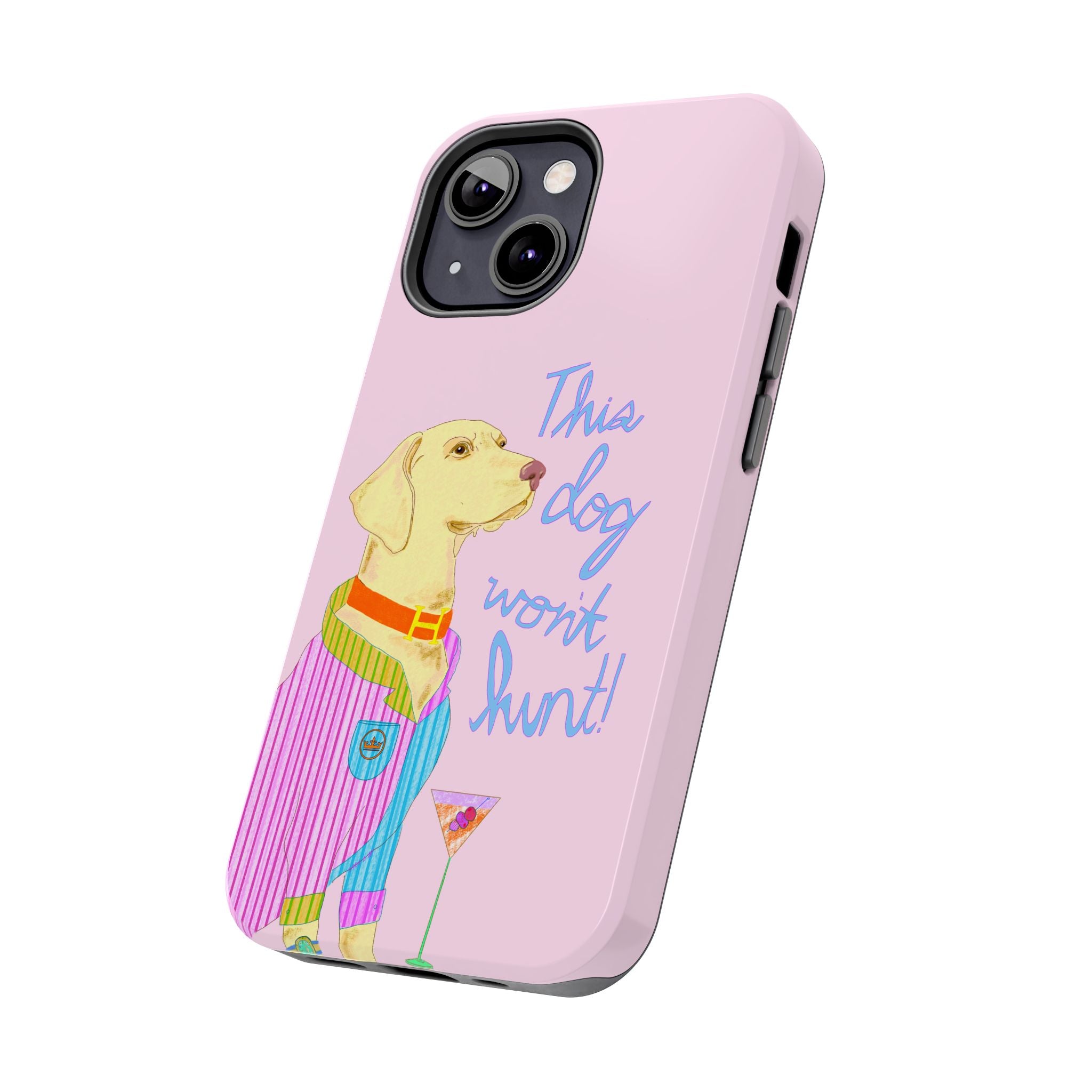 This Lab Won't Hunt Pink Phone Case