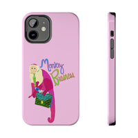 Monkey Business Pink Phone Case