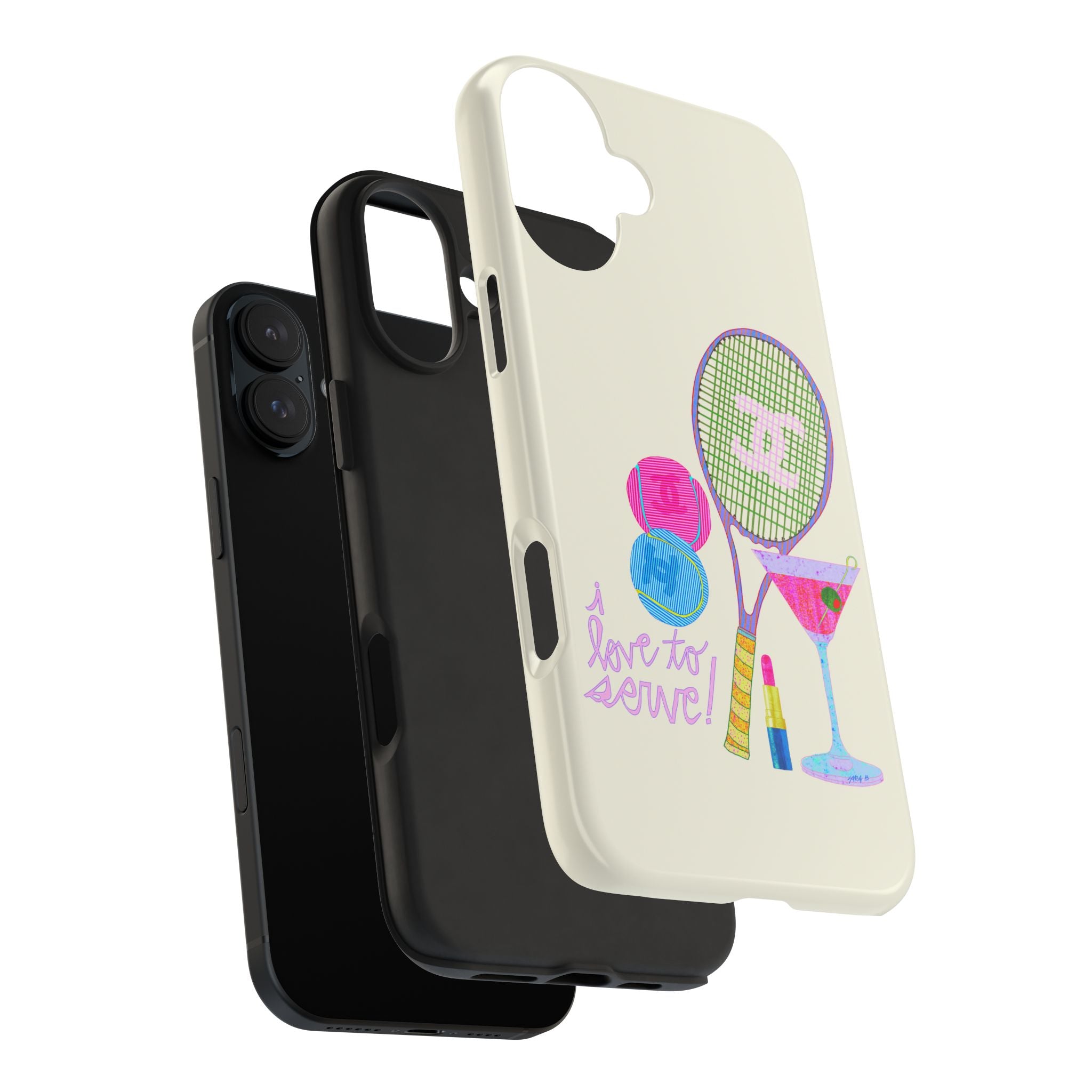 I Love to Serve Phone Case