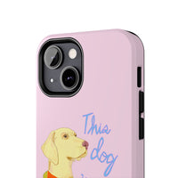 This Lab Won't Hunt Pink Phone Case