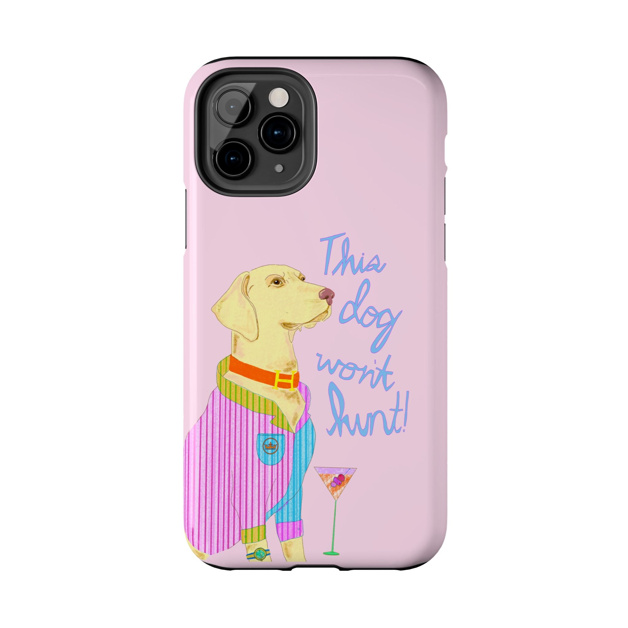 This Lab Won't Hunt Pink Phone Case
