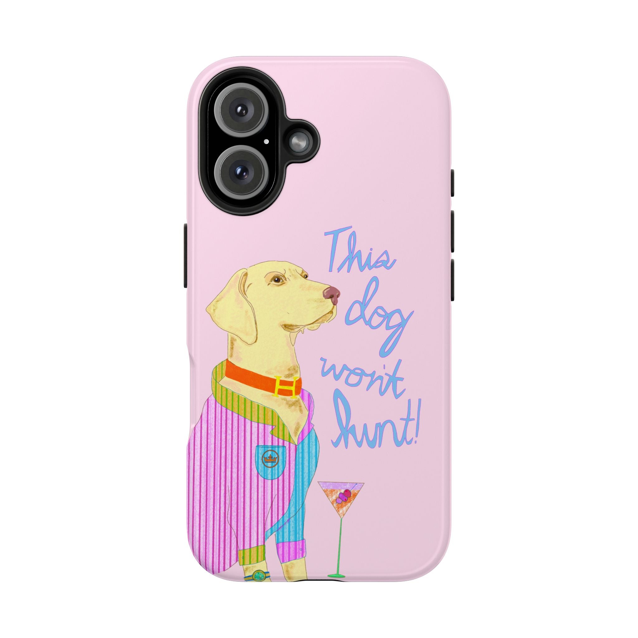 This Lab Won't Hunt Pink Phone Case