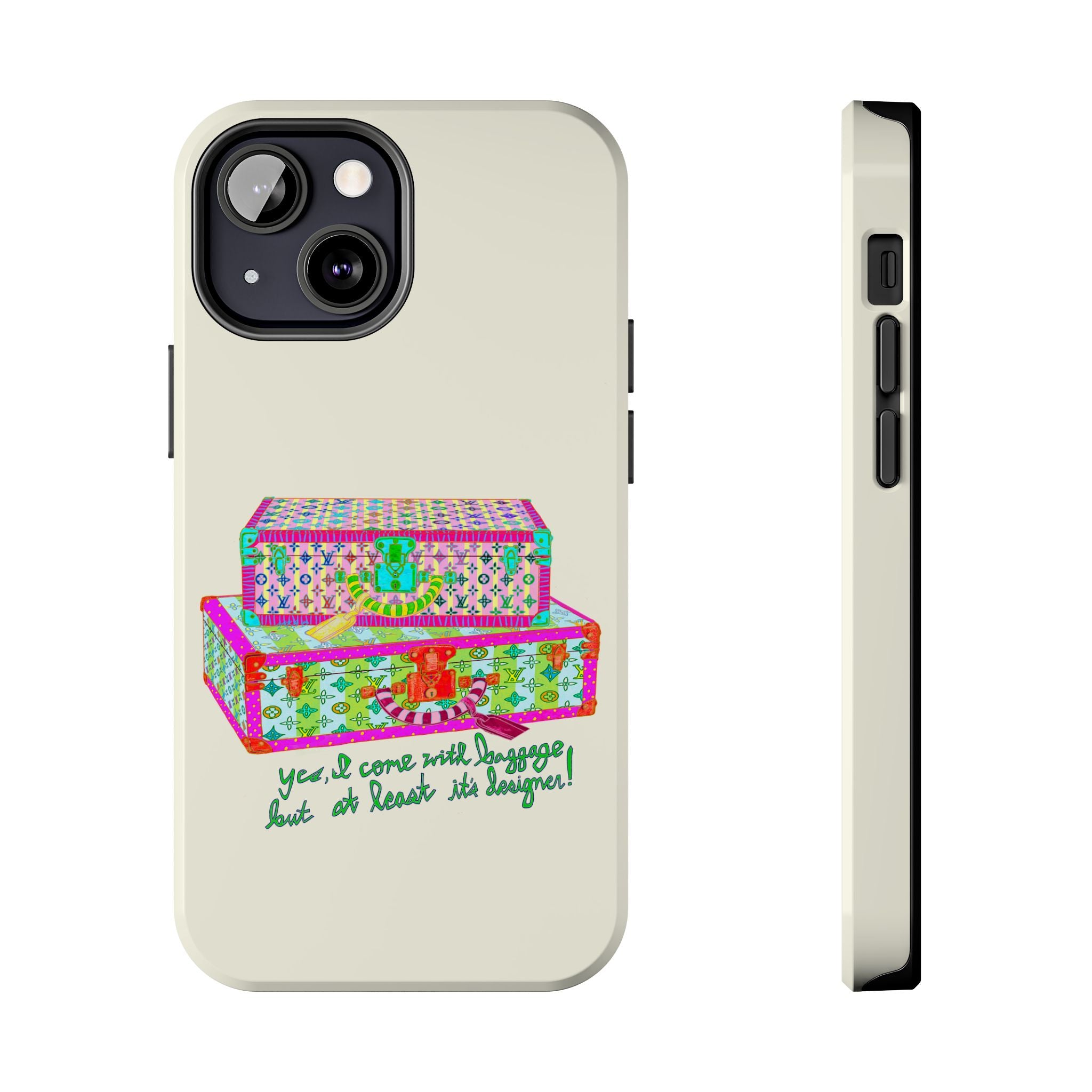 Designer Baggage Phone Case