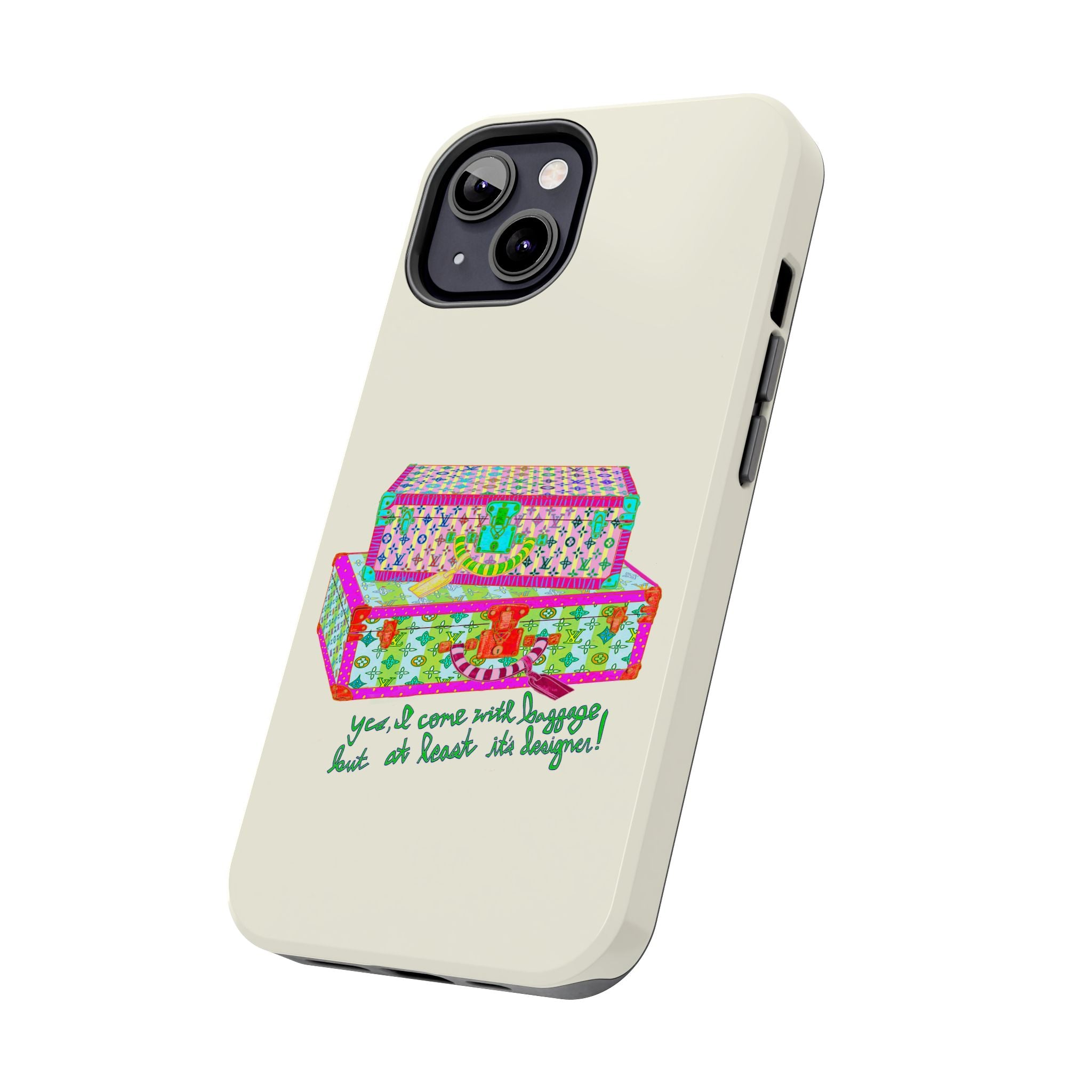 Designer Baggage Phone Case