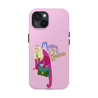 Monkey Business Pink Phone Case