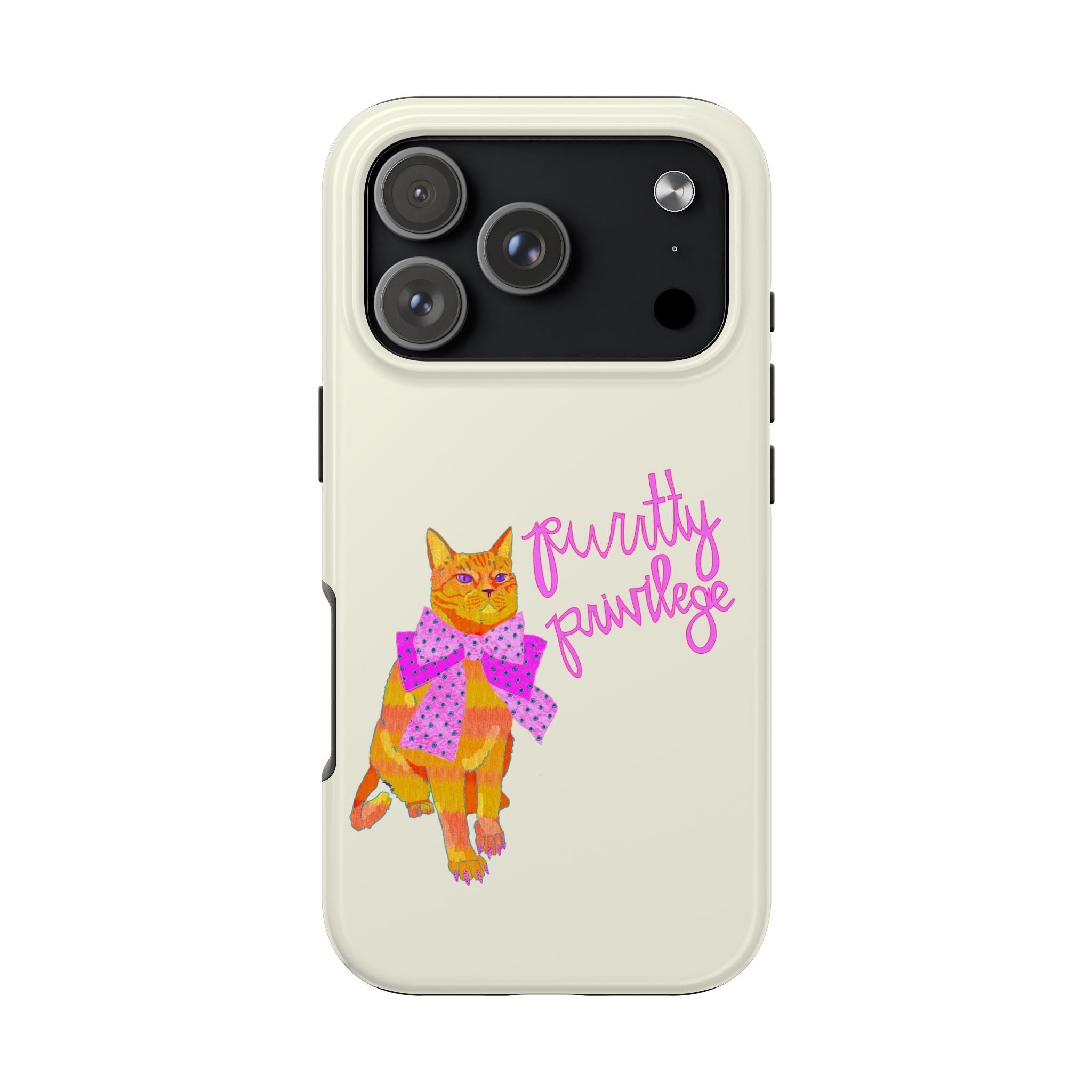 Purrtty Privilege Phone Case