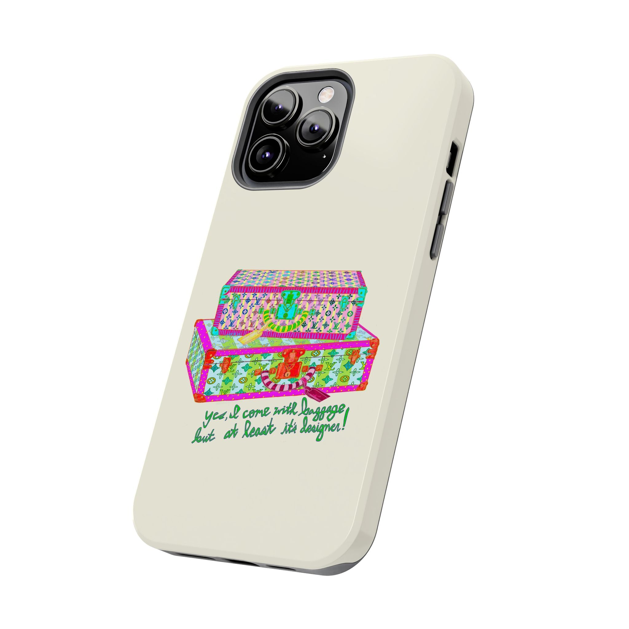 Designer Baggage Phone Case