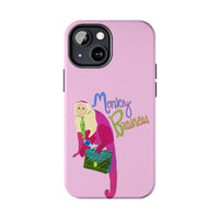 Monkey Business Pink Phone Case