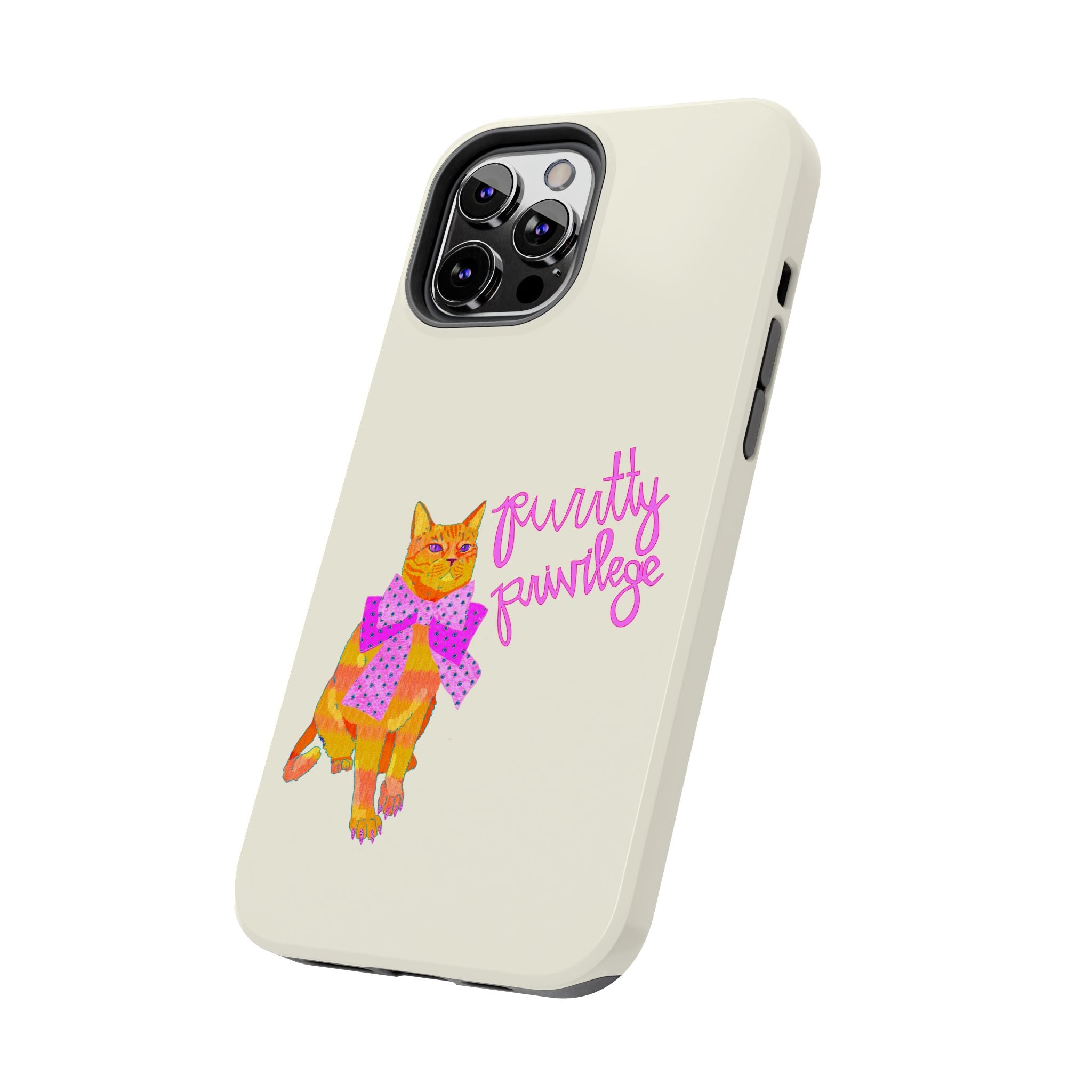 Purrtty Privilege Phone Case