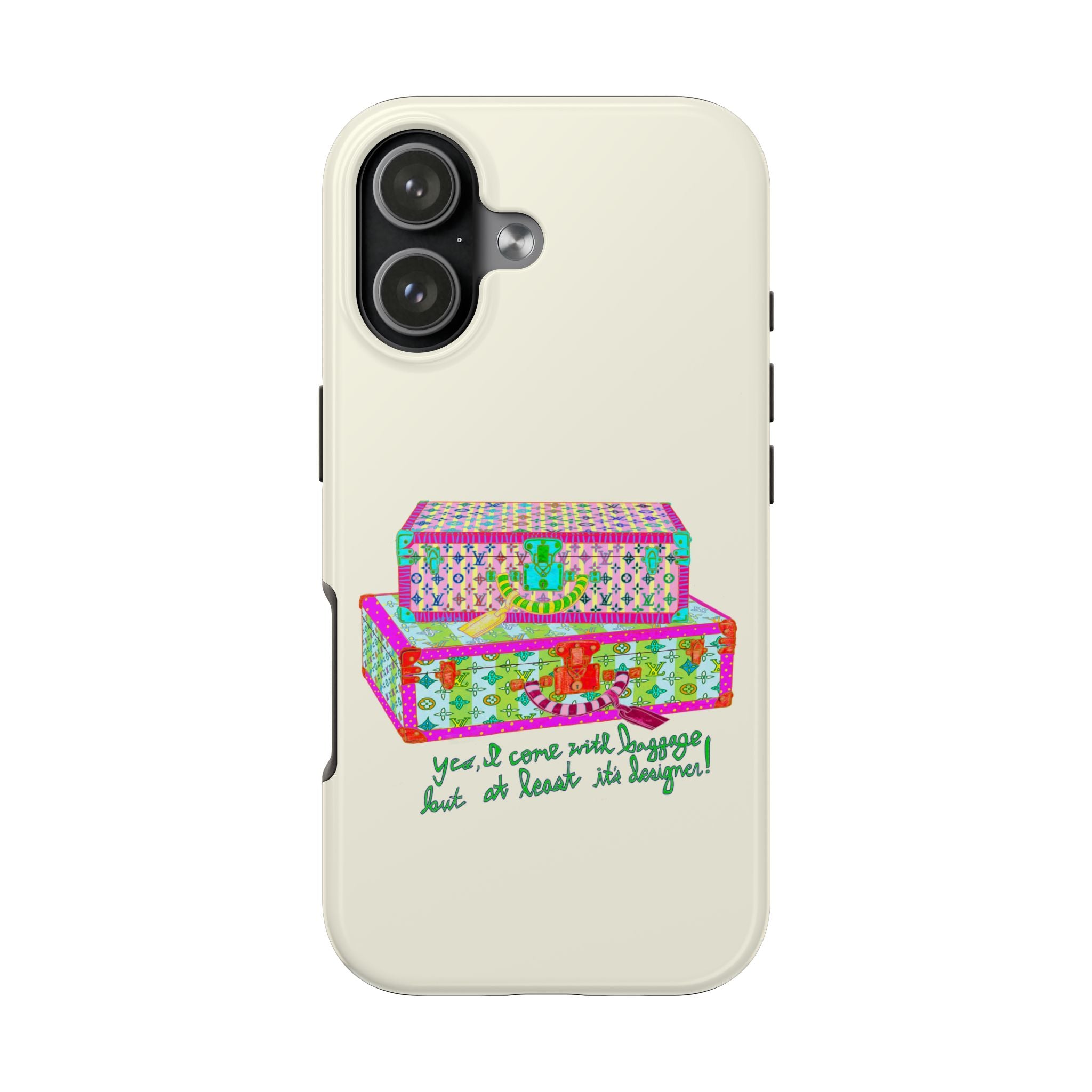 Designer Baggage Phone Case
