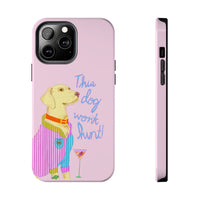 This Lab Won't Hunt Pink Phone Case