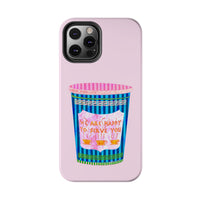 New York Coffee Cup Pink Phone Case