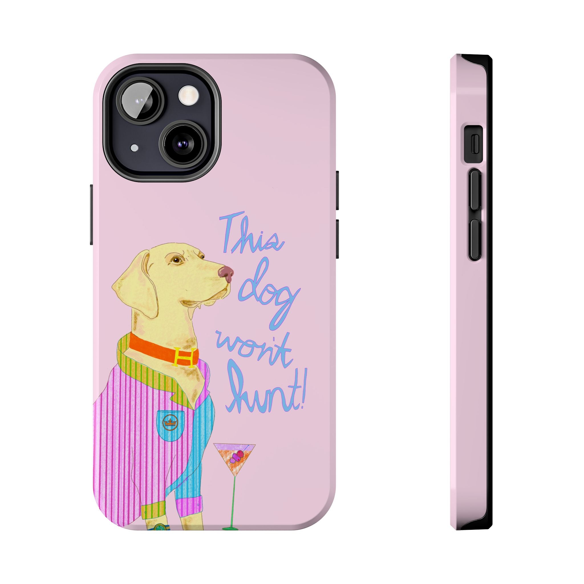 This Lab Won't Hunt Pink Phone Case