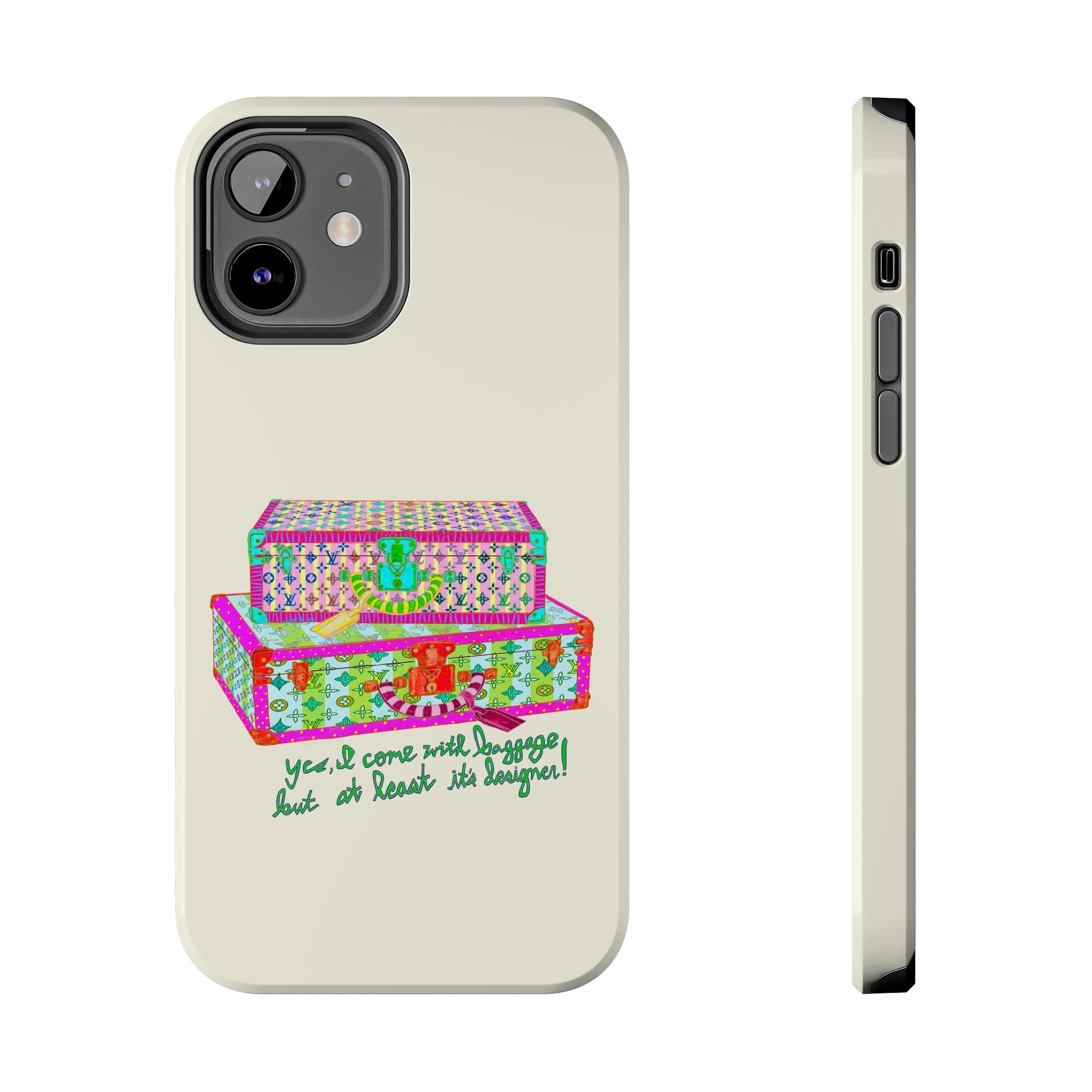 Designer Baggage Phone Case