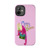 Monkey Business Pink Phone Case