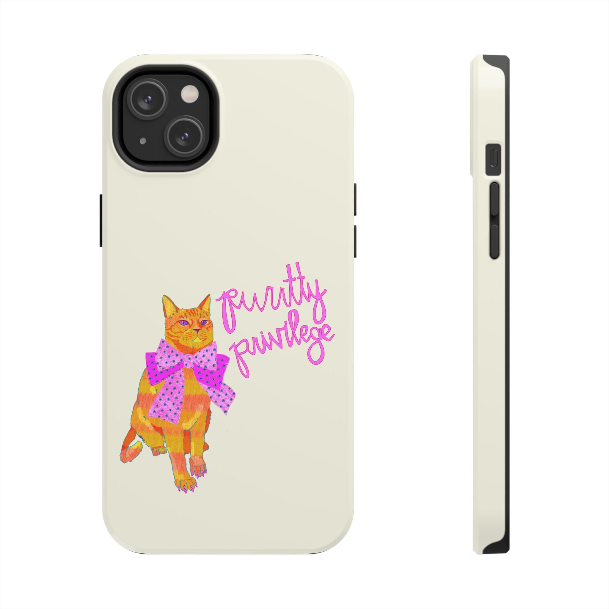 Purrtty Privilege Phone Case