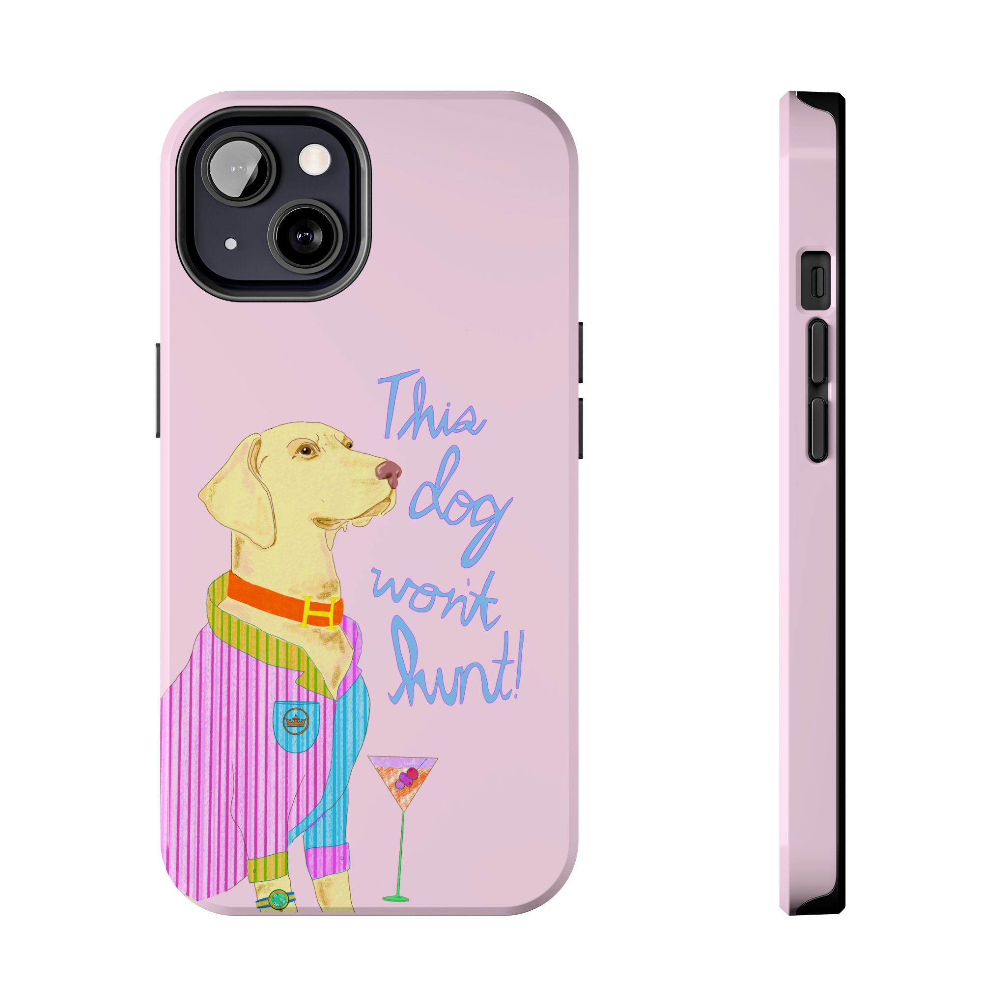 This Lab Won't Hunt Pink Phone Case