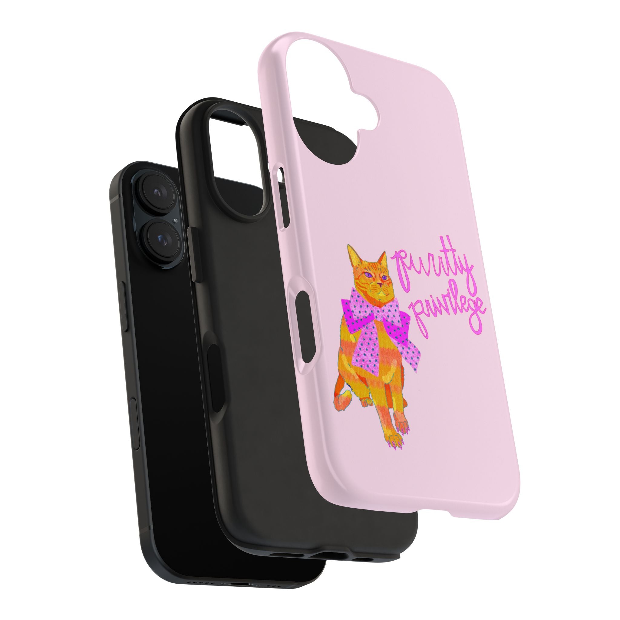 Purrtty Privilege Pink Phone Case