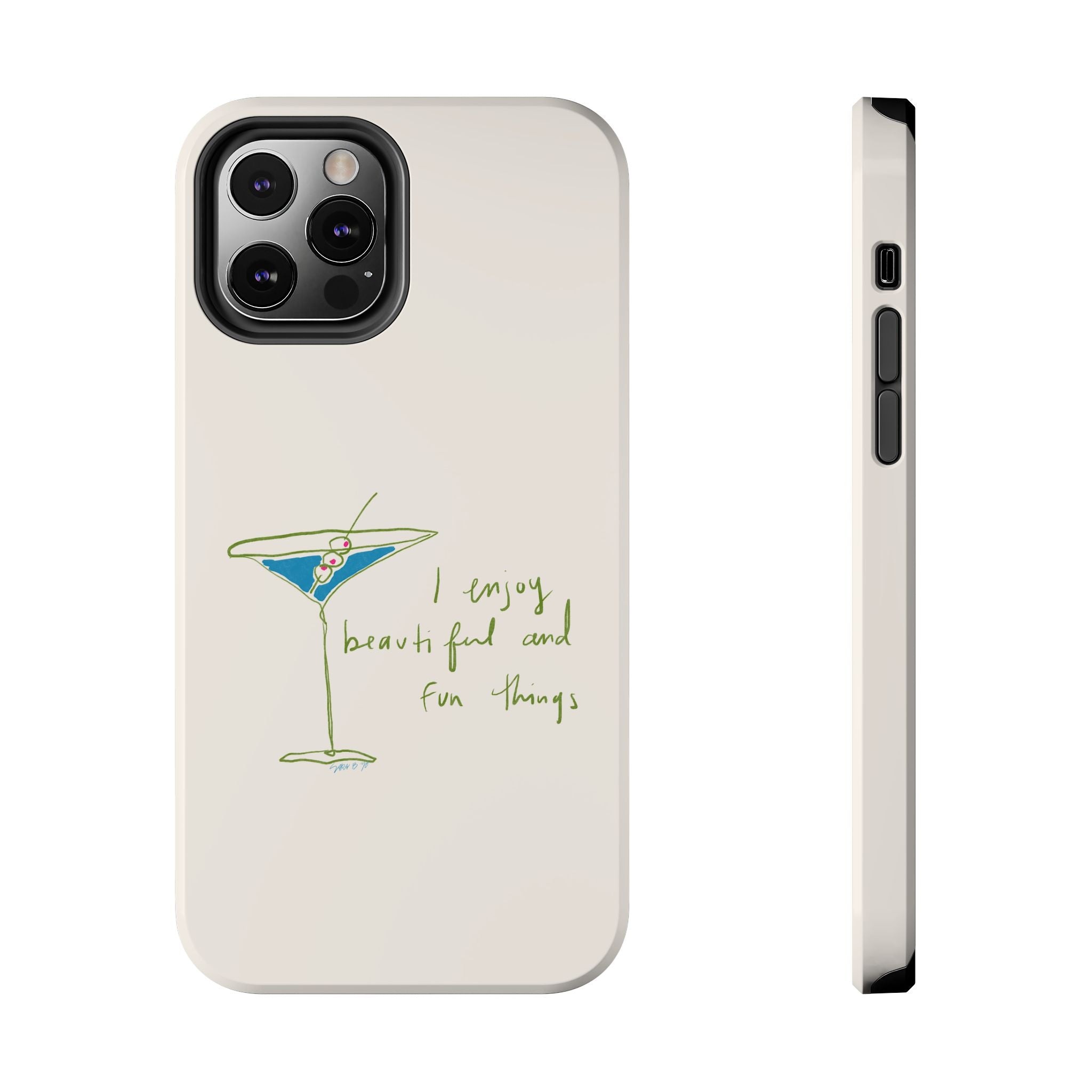 Beautiful & Fun Martini Phone Case