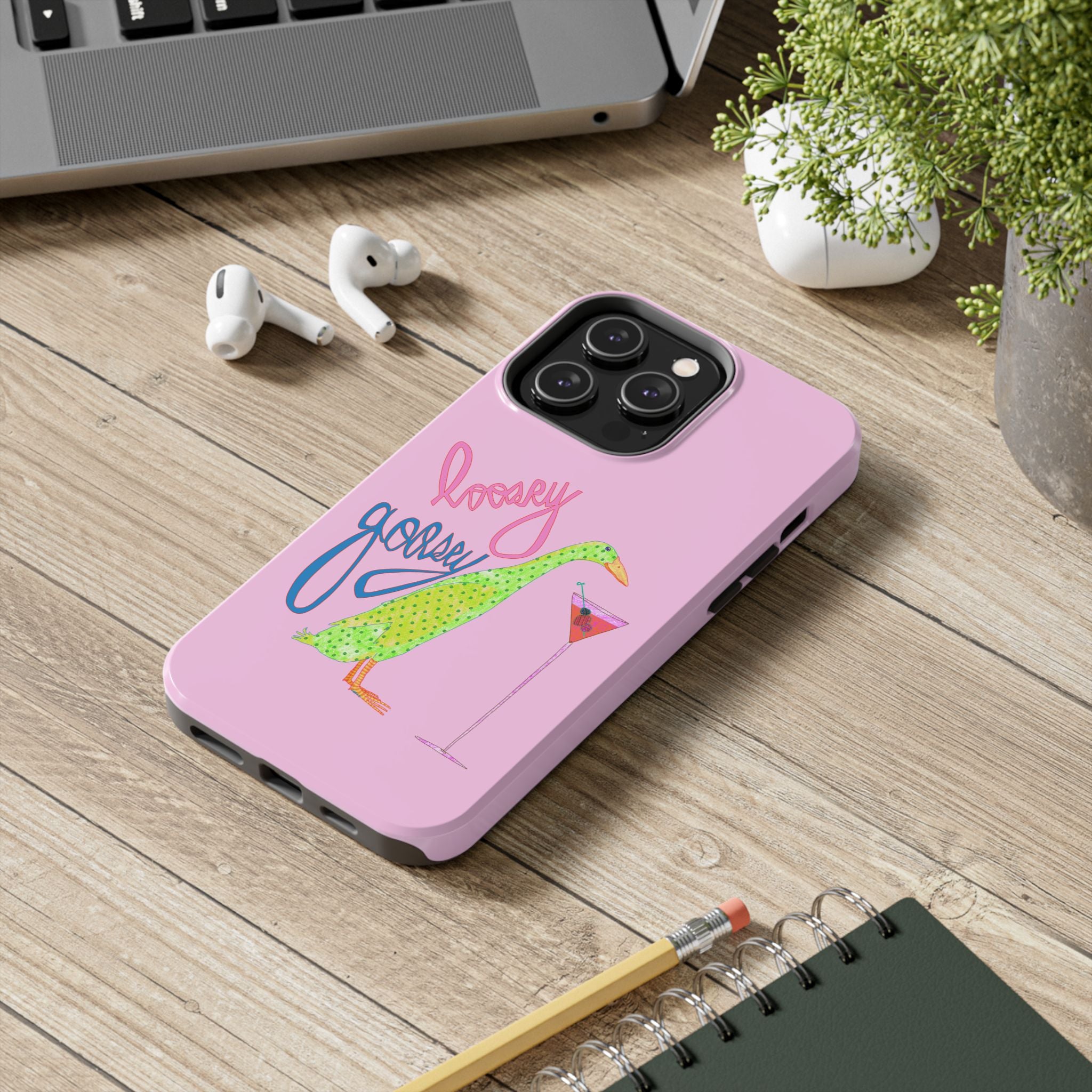 Loosey Goosey Pink Phone Case