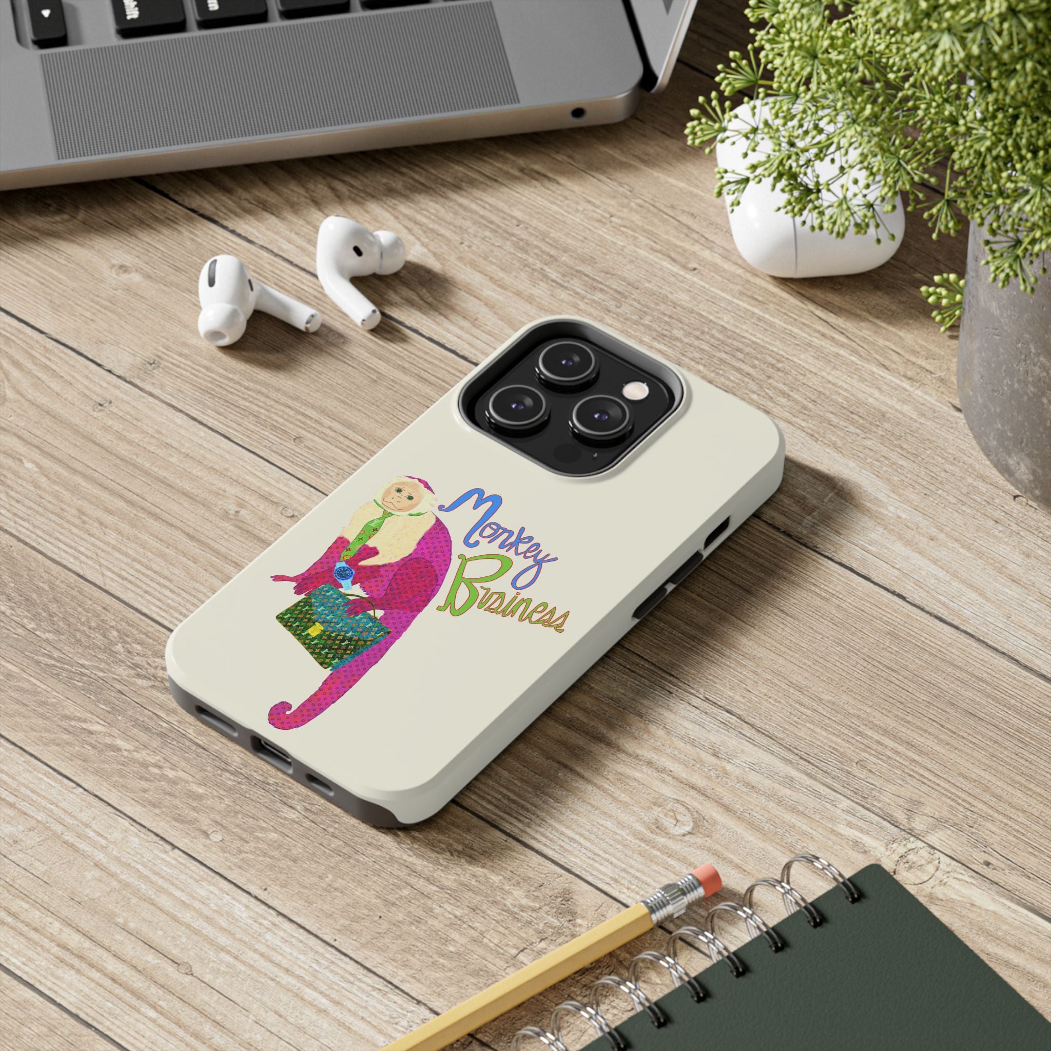 Monkey Business Phone Case