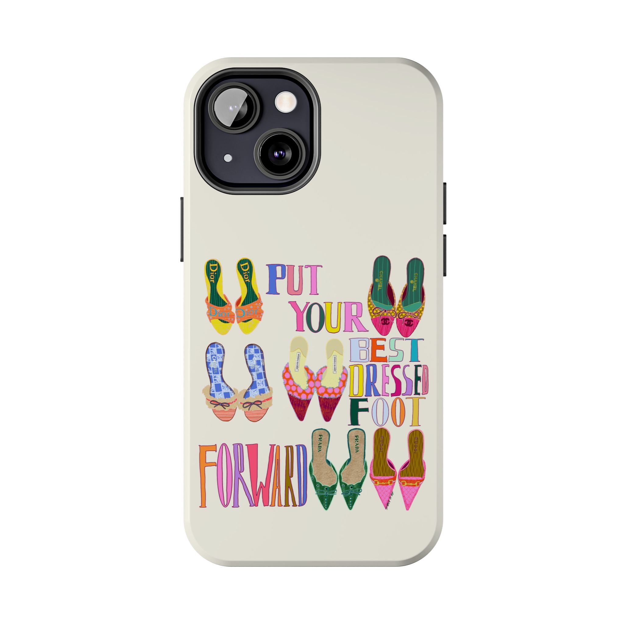 Best Dressed Foot Cream Phone Case
