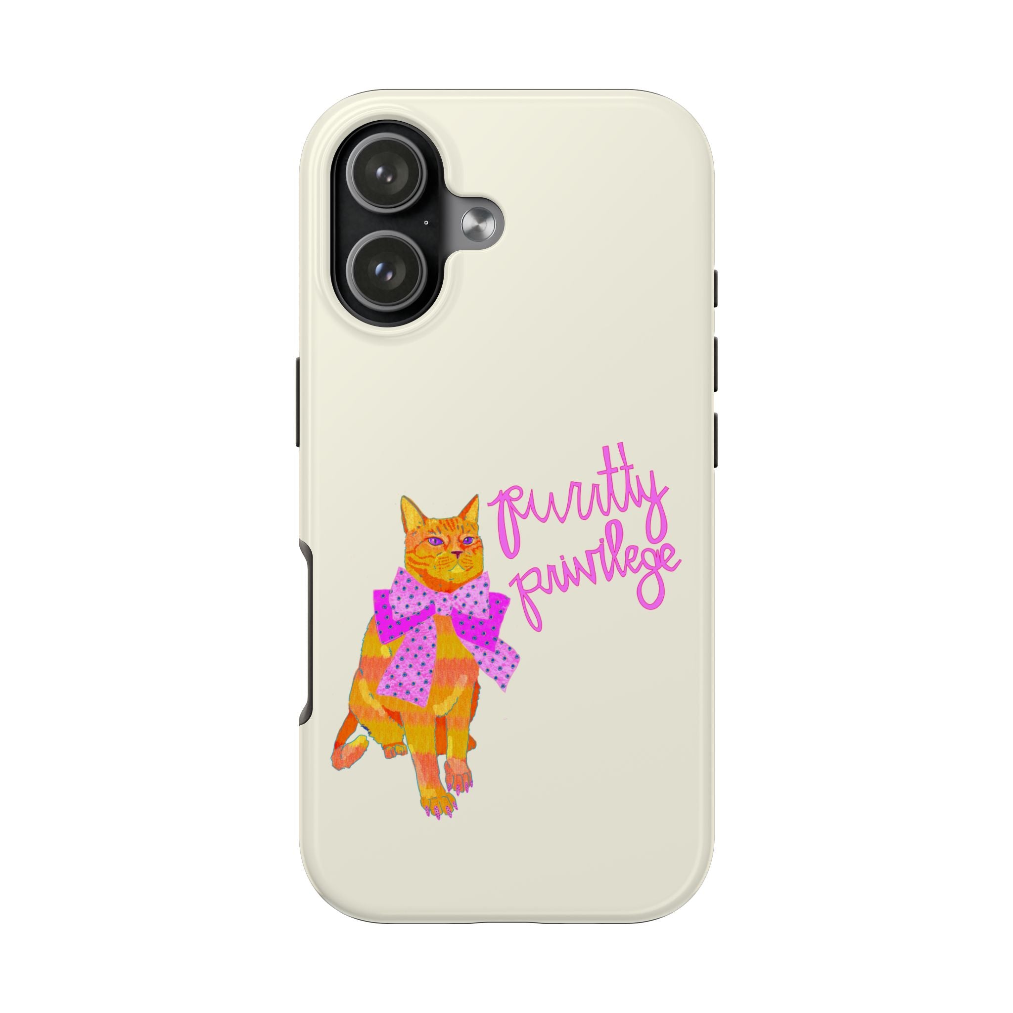 Purrtty Privilege Phone Case