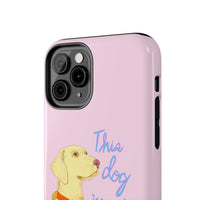 This Lab Won't Hunt Pink Phone Case