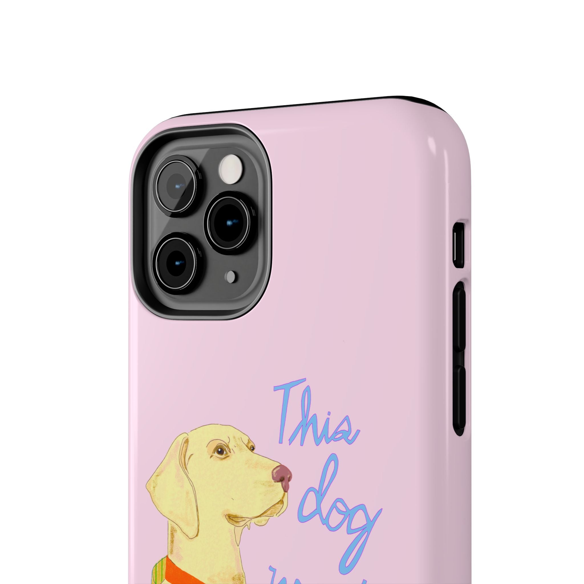 This Lab Won't Hunt Pink Phone Case