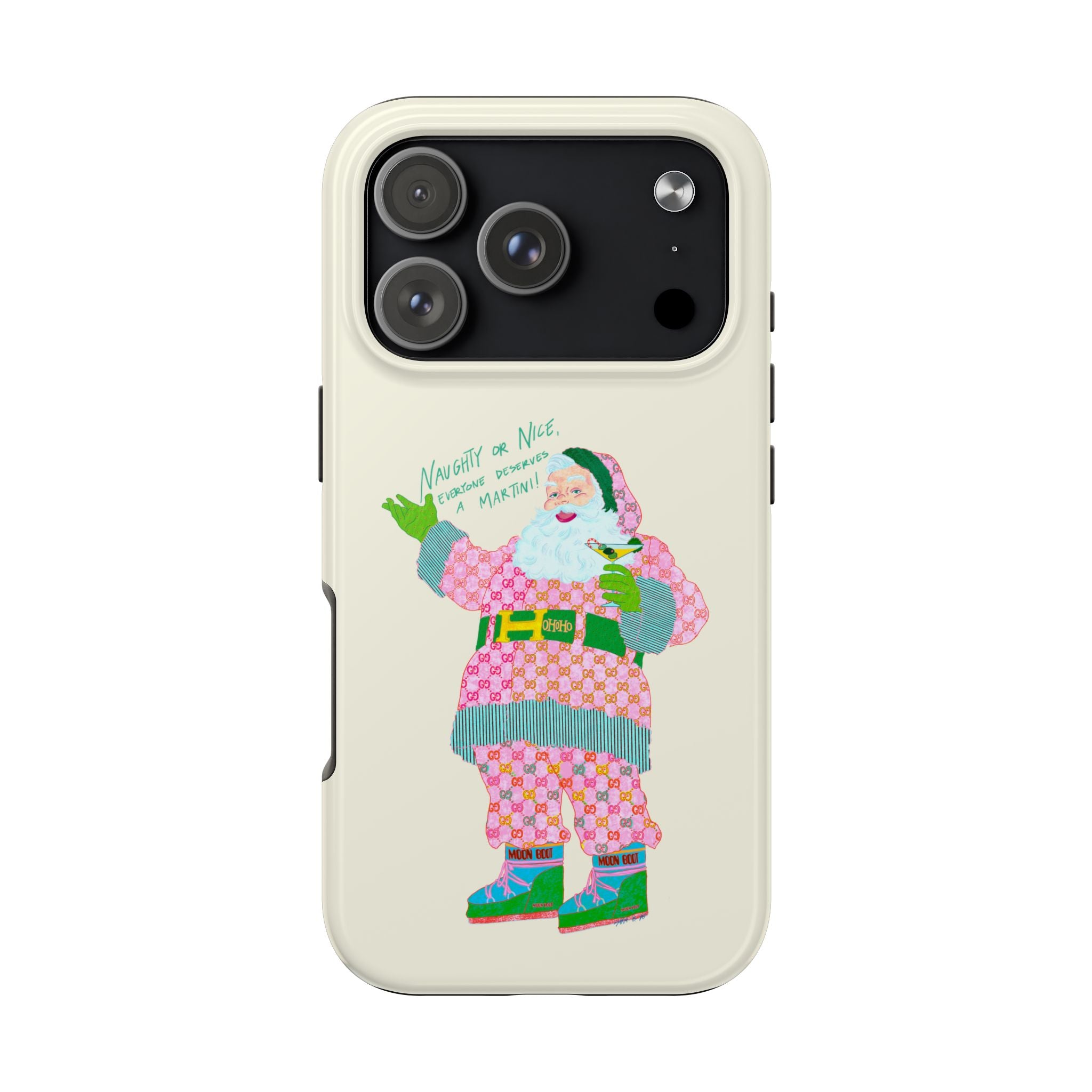 Dirty (Martini) Santa Phone Case