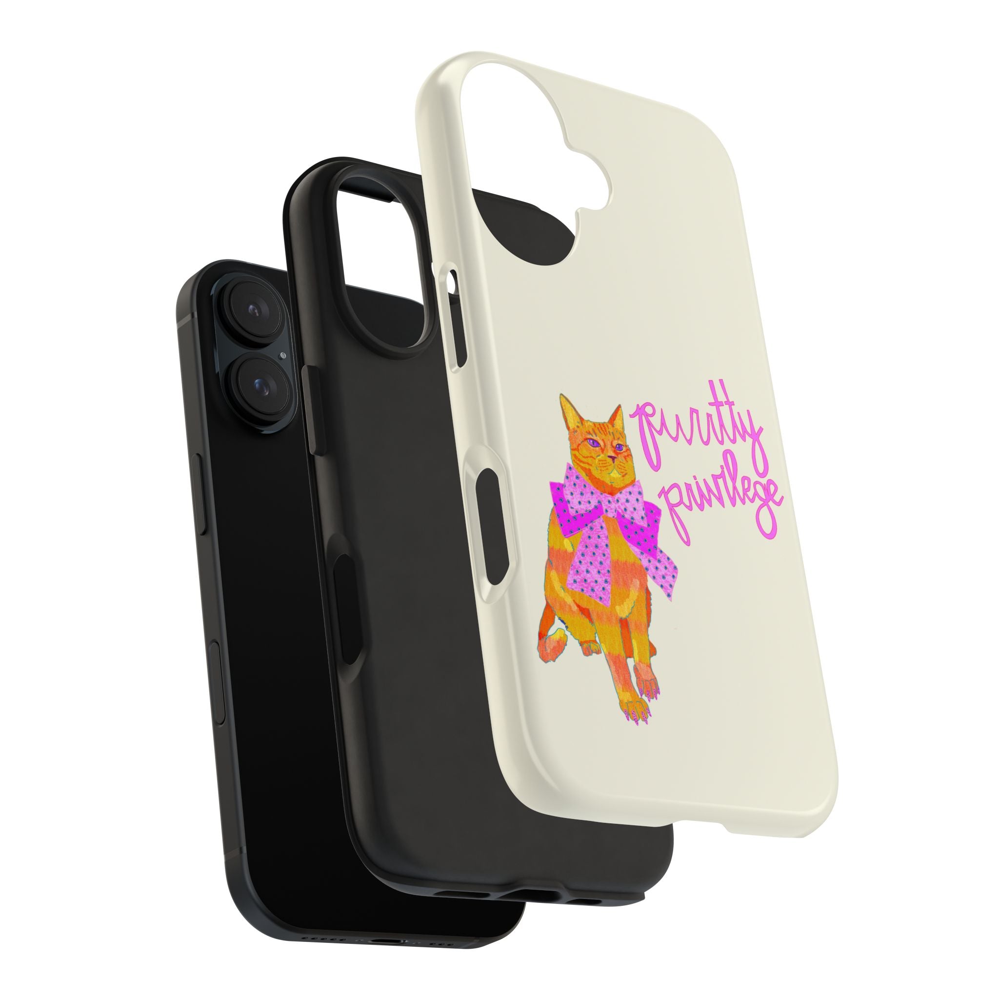 Purrtty Privilege Phone Case