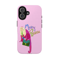 Monkey Business Pink Phone Case