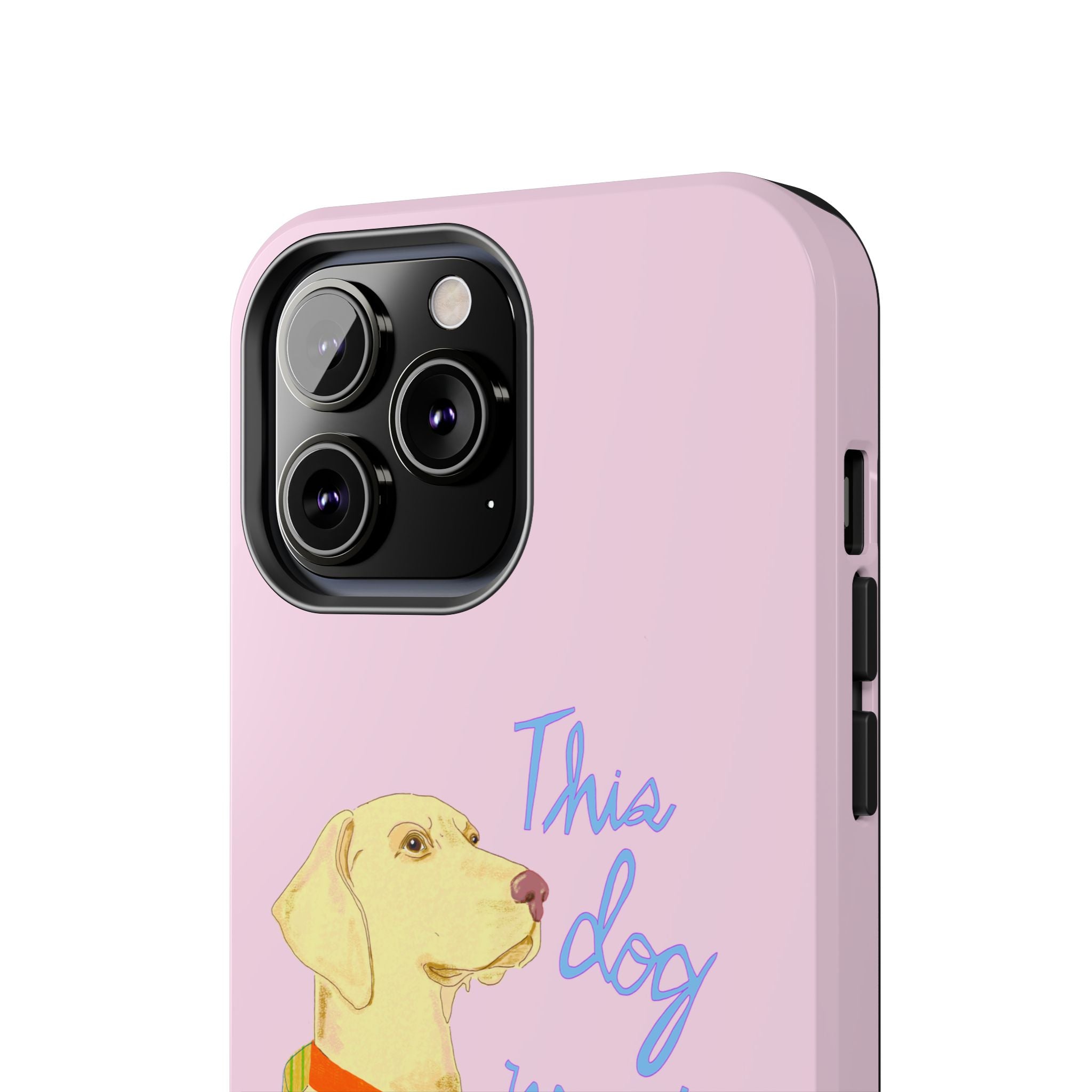 This Lab Won't Hunt Pink Phone Case