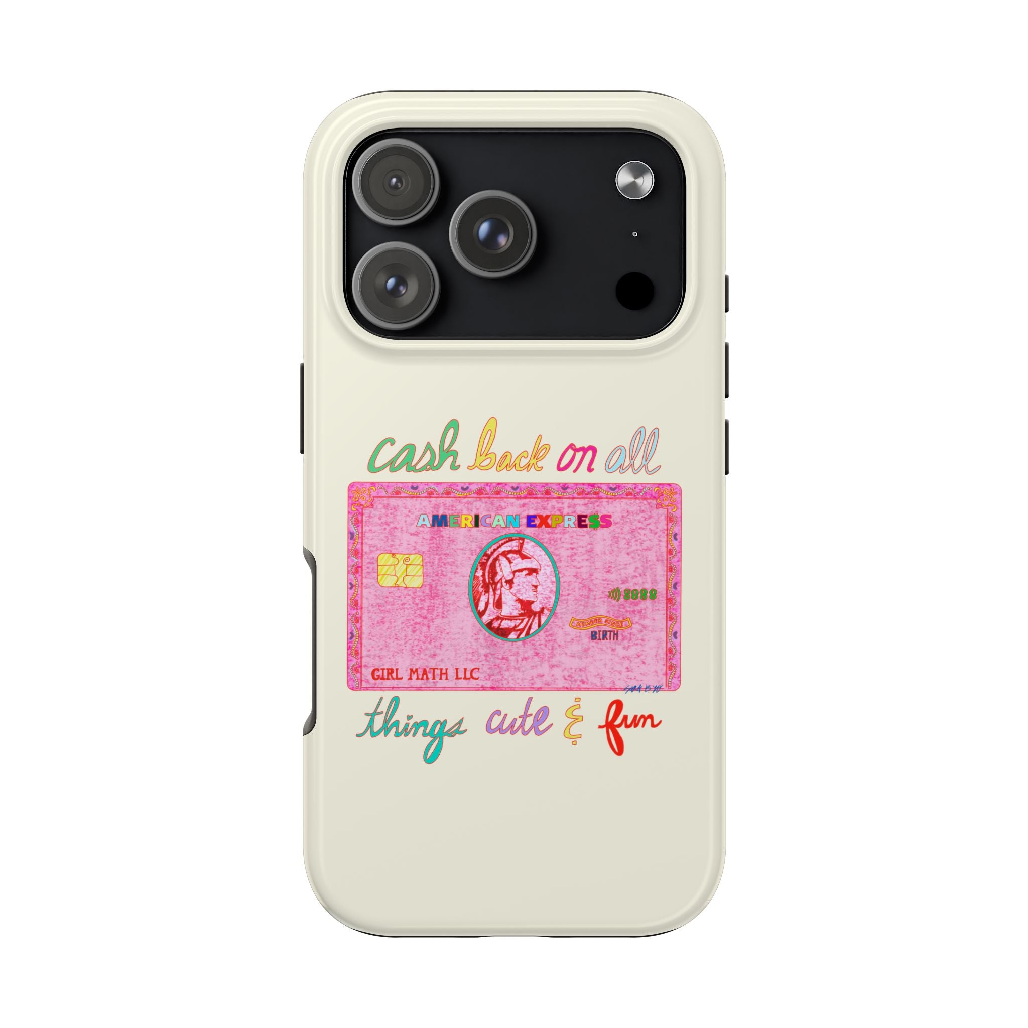 The PINK Card Phone Case