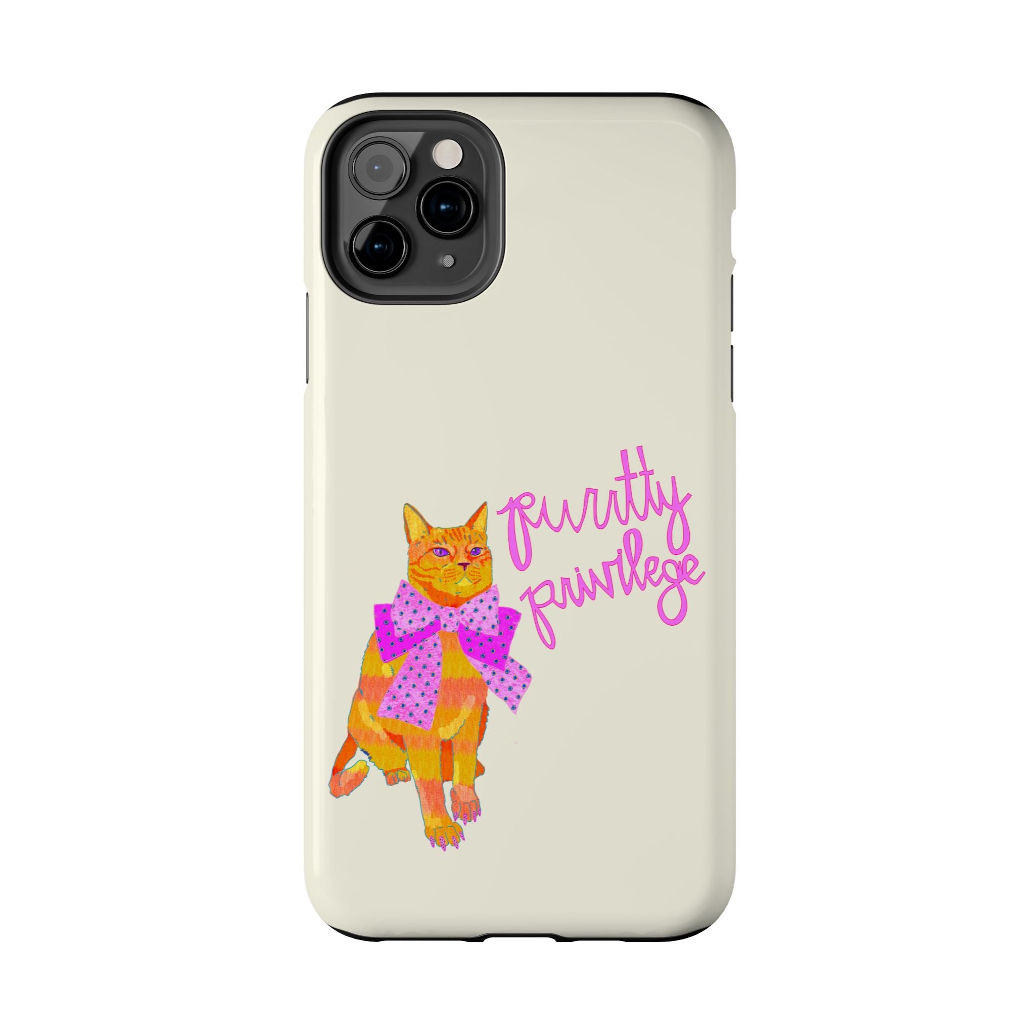 Purrtty Privilege Phone Case