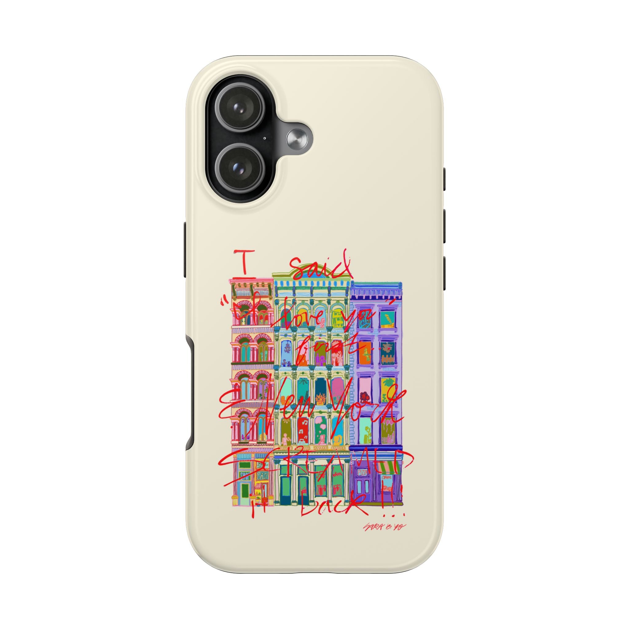 New York I Love You Phone Case