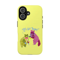 Lets Get Trashed Yellow Phone Case
