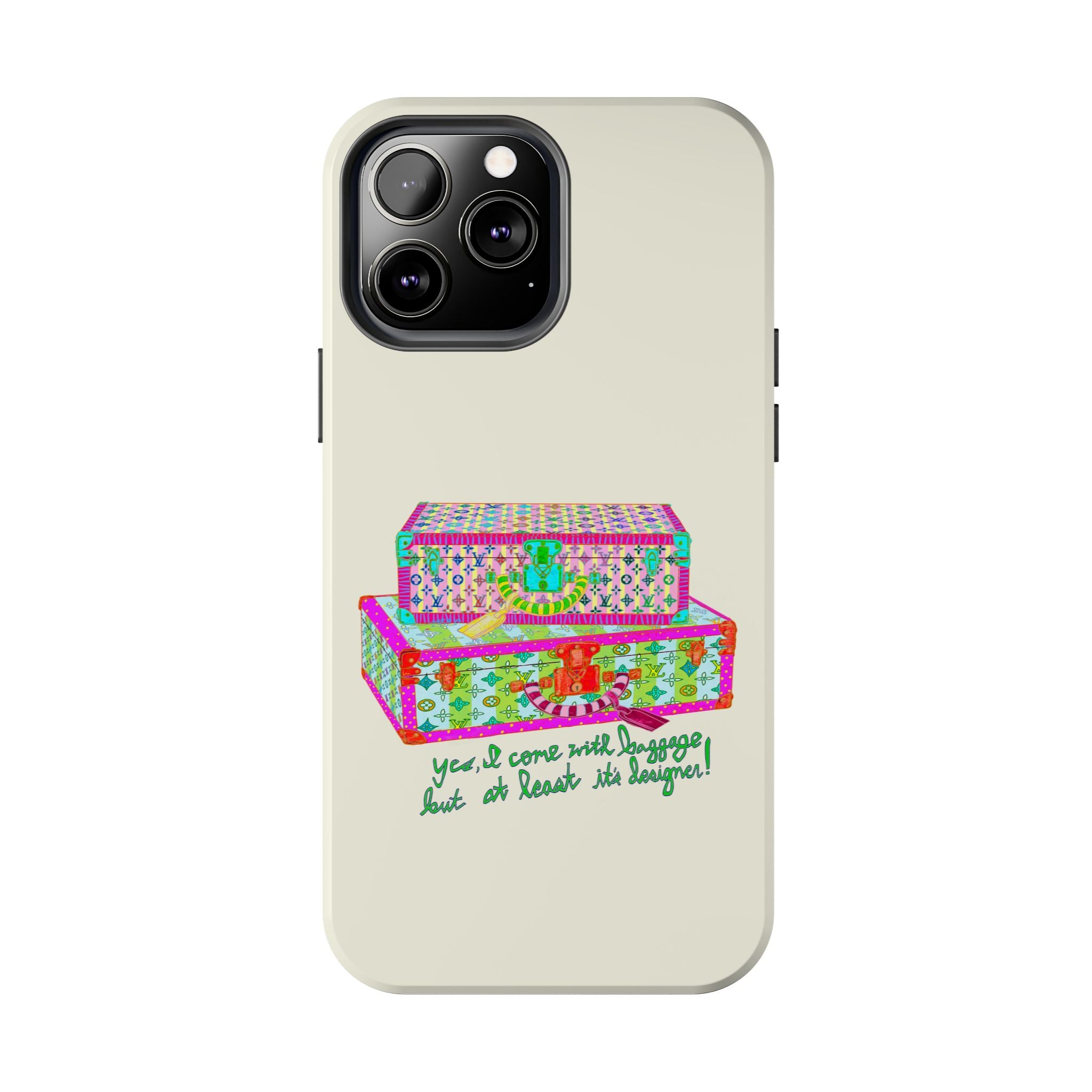 Designer Baggage Phone Case