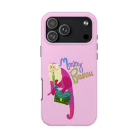 Monkey Business Pink Phone Case