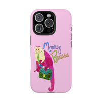 Monkey Business Pink Phone Case
