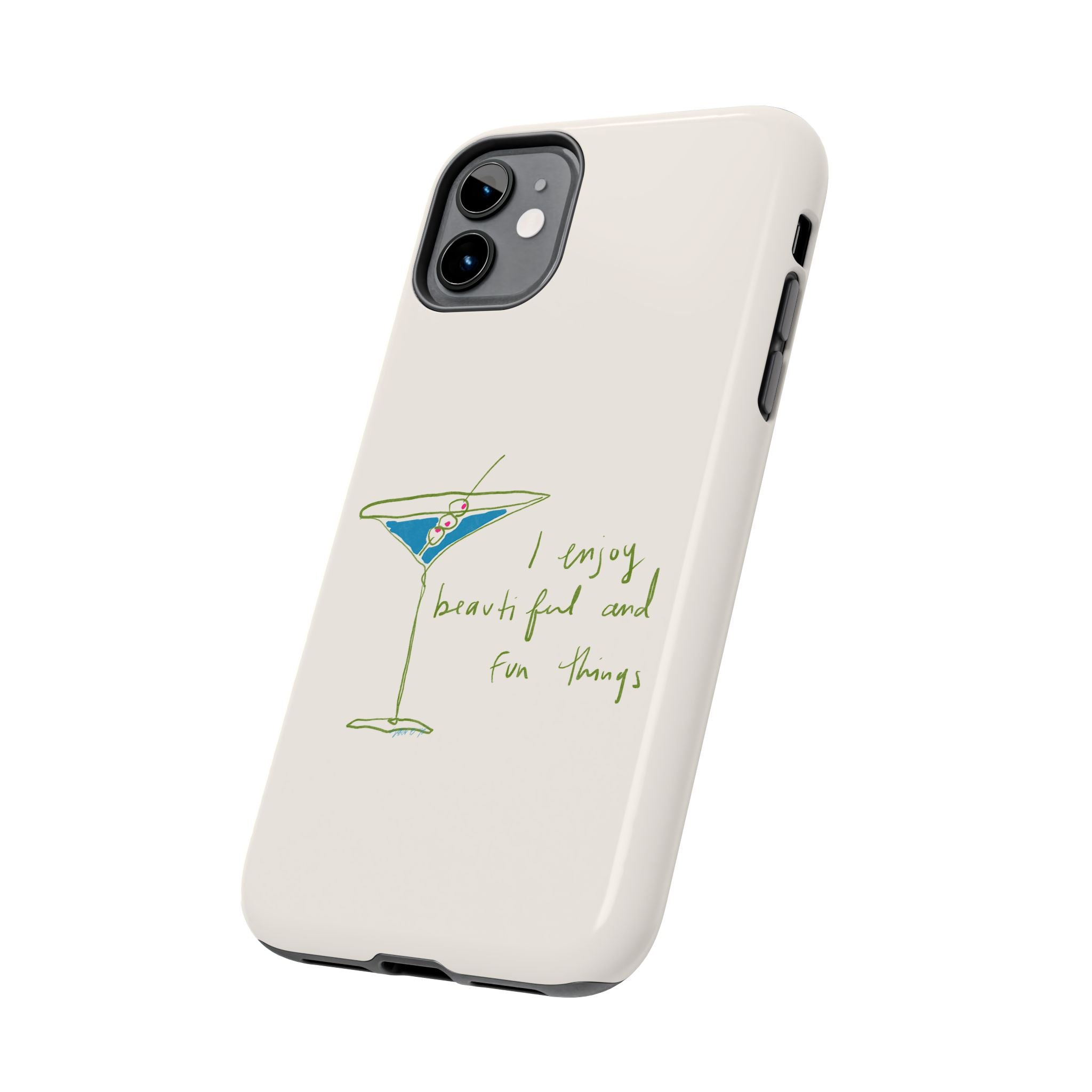 Beautiful & Fun Martini Phone Case