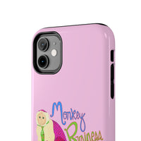 Monkey Business Pink Phone Case
