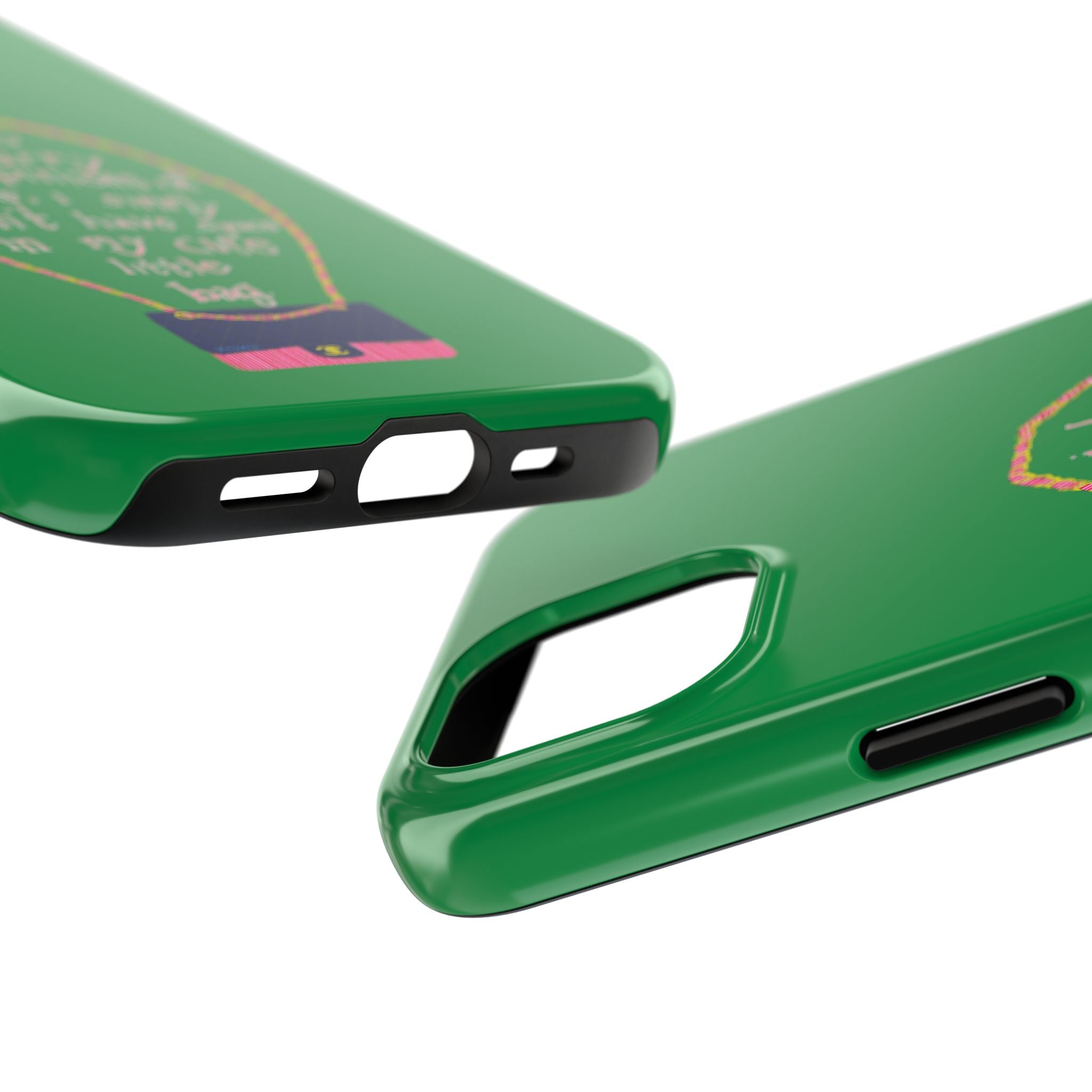 Cute Little Bag Green Phone Case