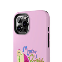 Monkey Business Pink Phone Case