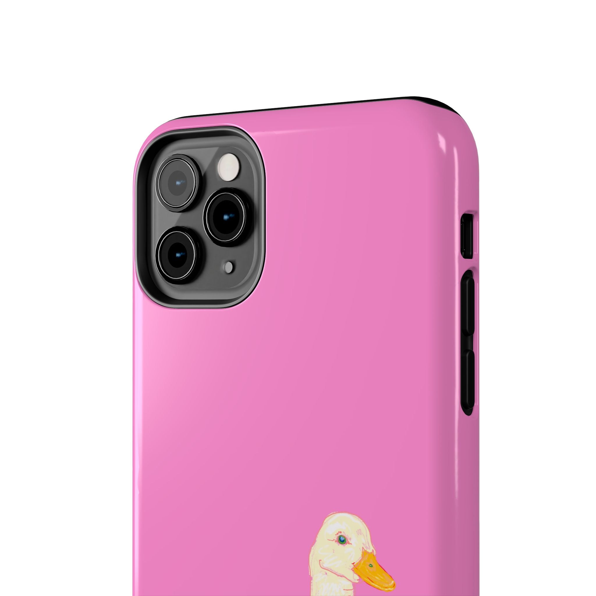 Pink Lucky Duck Phone Case