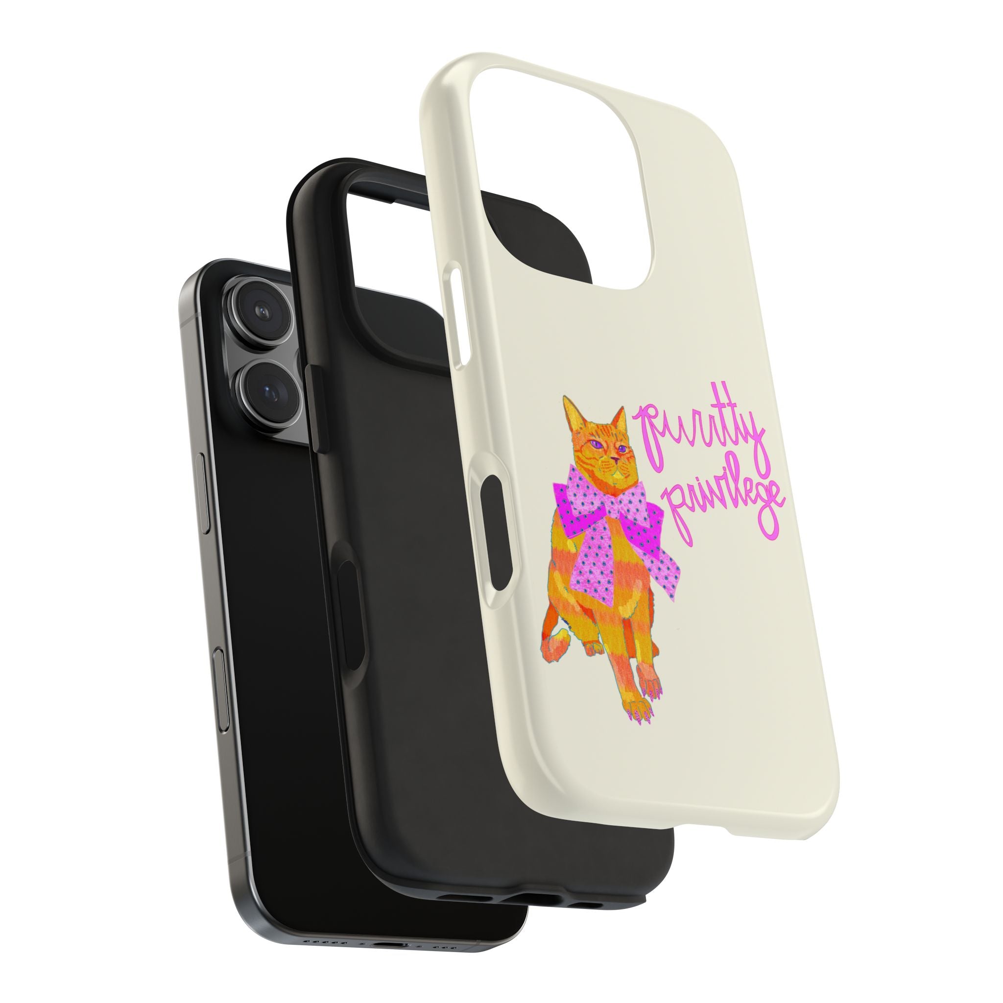 Purrtty Privilege Phone Case