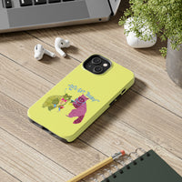 Lets Get Trashed Yellow Phone Case