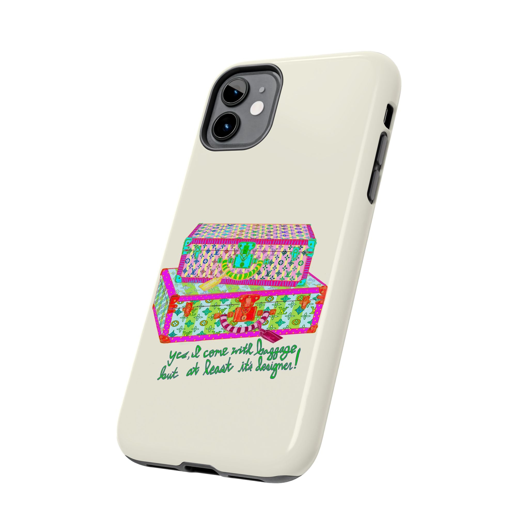 Designer Baggage Phone Case