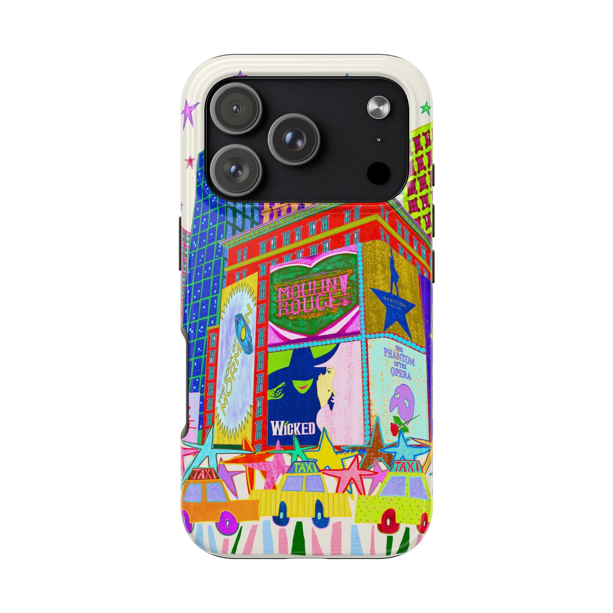 Bright Lights Big City Broadway Phone Case